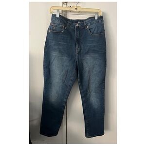 Frye blue denim straight leg jeans Size 8/29
